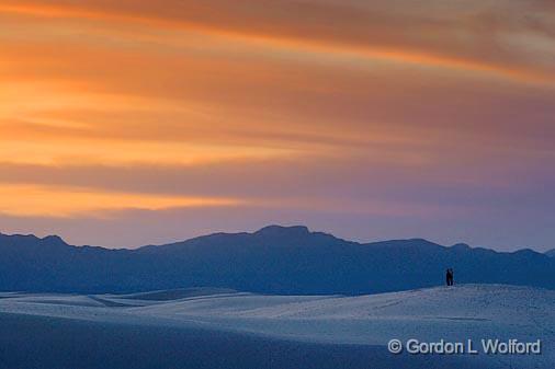 White Sands_32433.jpg - Sunset Watchers photographed at the White Sands National Monument near Alamogordo, New Mexico, USA.